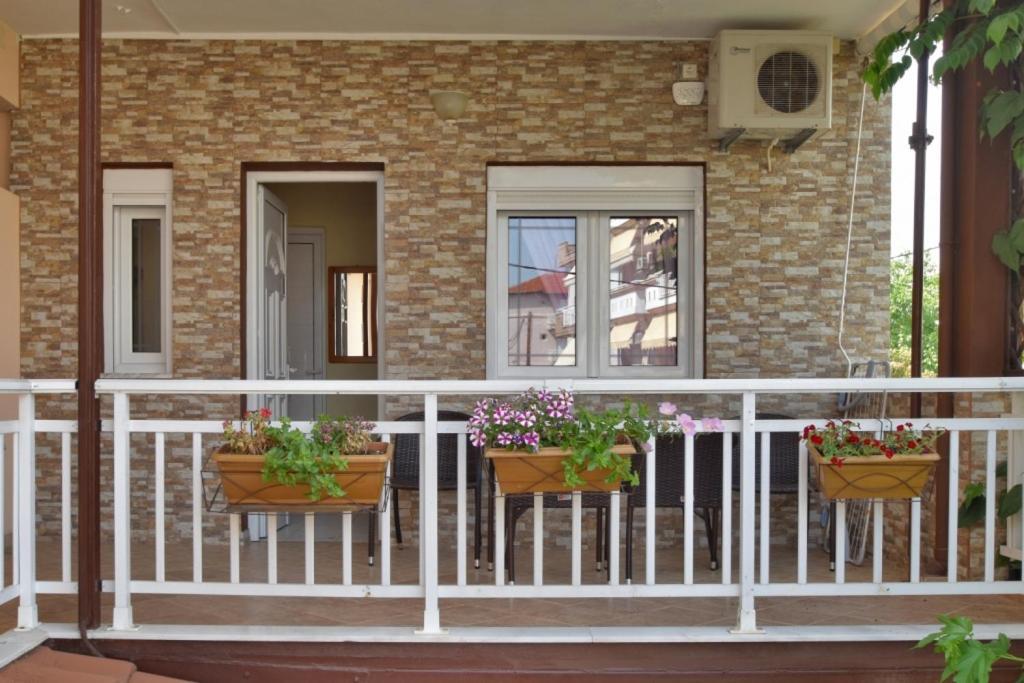 Garbis Μπακάλης Θεοχάρης Appartement Leptokaryá Buitenkant foto